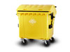 Mülltonne 1100 Liter - gelb