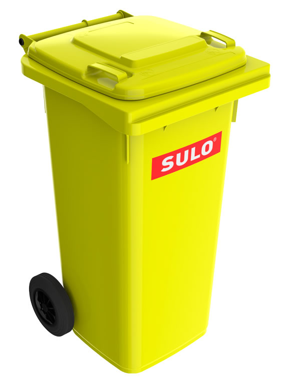 Mülltonne 120 Liter - gelb