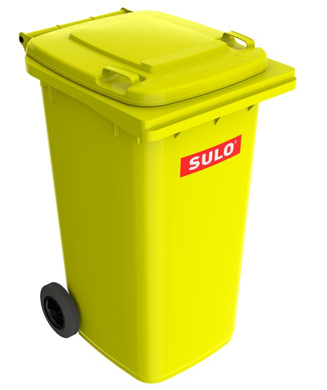Mülltonne 240 Liter - gelb