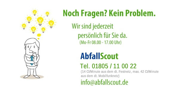 AbfallScout.de - Ganz einfach online bestellen